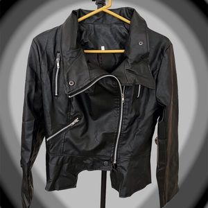 “Walker Bonker” Faux Leather Jacket